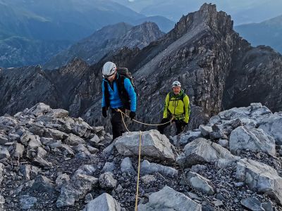 009-Ausstieg Tschierfeckwandl am Gipfeltag